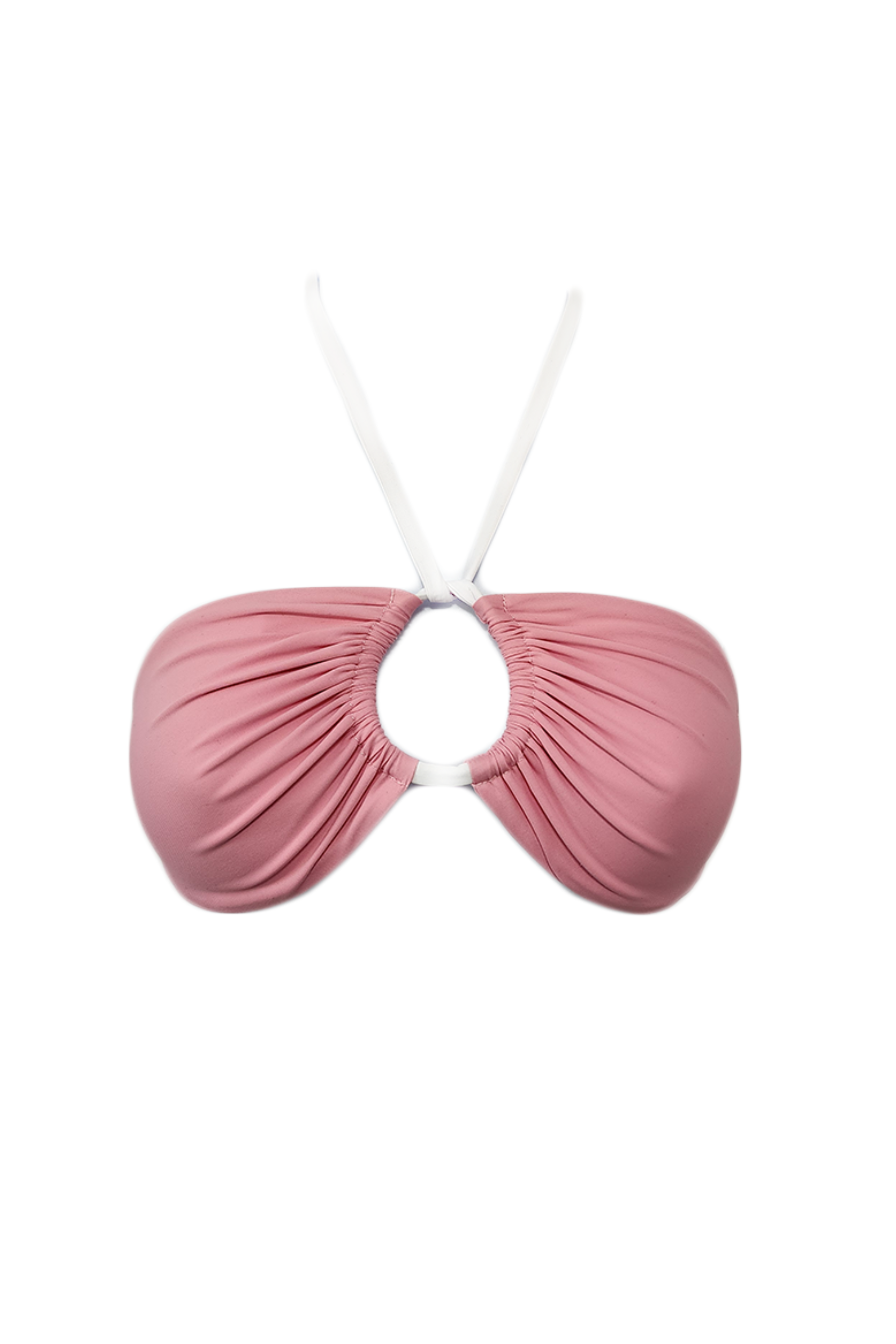 Strawberry Milkshake Multi-Way Tie Bikini Top