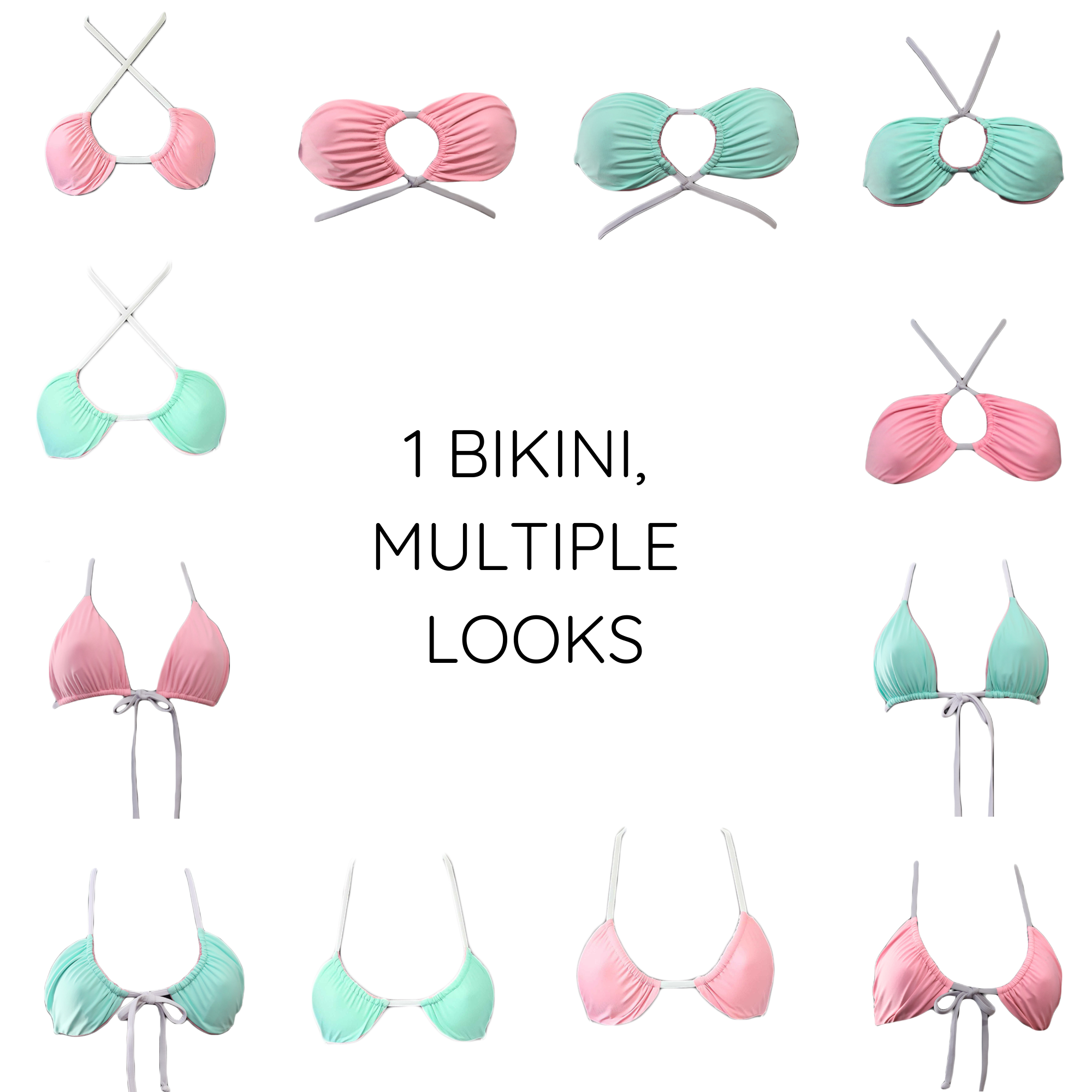 Twist & Turn Reversible Bikini Top